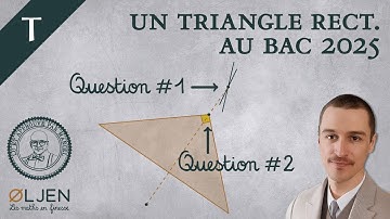 [BAC#3] Un triangle rectangle, corsé par Marcel (Exercice)