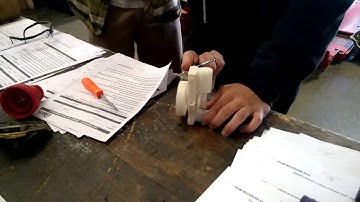 Working Oscillating Engine made on a 3D Printer