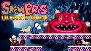  Snow Brothers Nes - Ultimate Guide - All Floors All Bosses All Secrets -100%