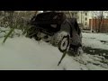 rc4wd defender 110 (d110) scaler crawlen im Schnee