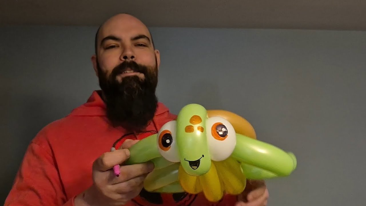 Balloon sea turtle, easy & big. 