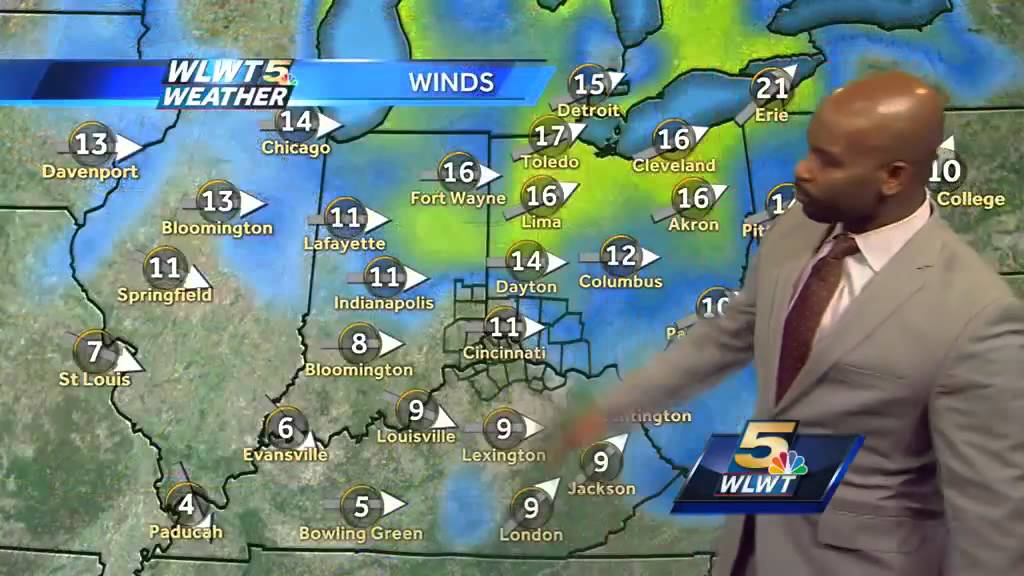 Gusty Winds Bring Cold Air Back - YouTube