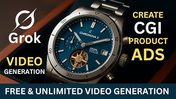 STOP PAYING FOR ADS: HOW I CREATED CGI PRODUCT ADS WITH GROK AI