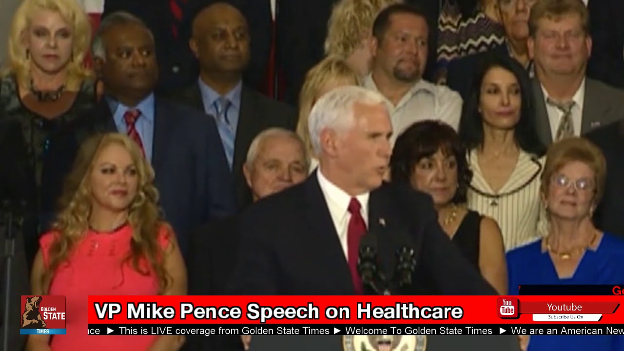 MUST WATCH: Vice President Mike Pence rallies in Indiana on HEALTHCARE as Vote Looms!! healthcare informatics