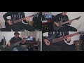 Wishmaster - Nightwish (Bass &amp; Guitar Cover) Split Screen