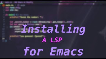 Install a LSP in Emacs