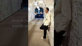 I didn’t notice them stopping to watch ♥️