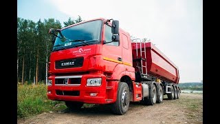 Камаз 65806  Современные российские грузовики