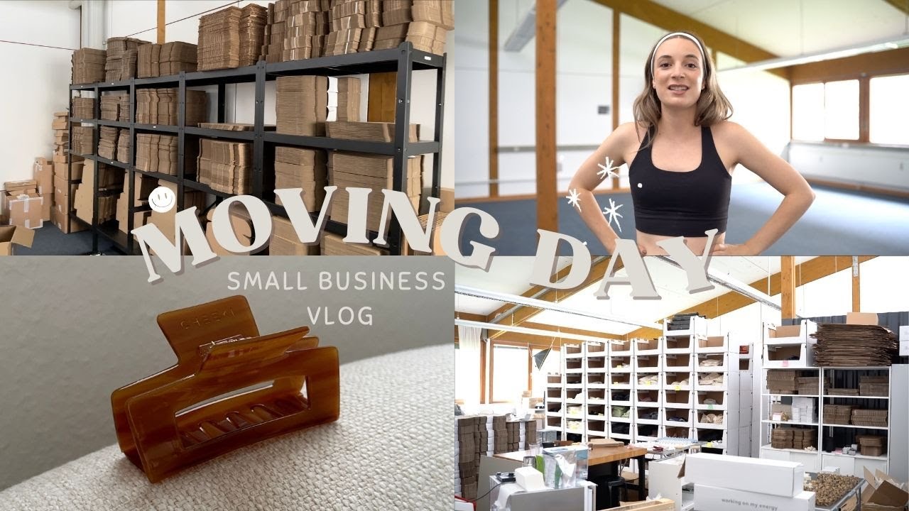 Wir mussten umziehen | Small Business Moving Vlog