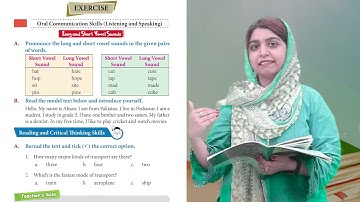 Gohar English 3|Unit 8|Lec 3|Oral Communication Skills|Reading and Critical Thinking Skills