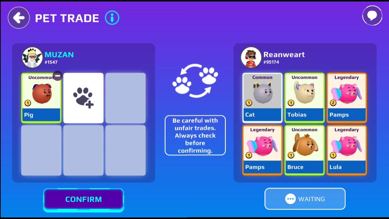 Trading my Perfect Pet in PKXD (OMG reaction!)