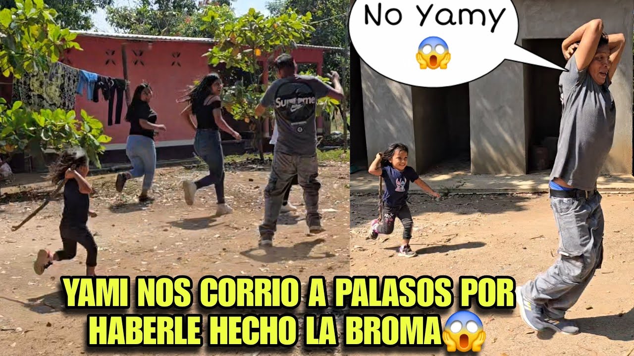 Dios Mio YAMY Nos Saco A La Calle A Palasos, Salimos Corriendo Delante De YAMY😱