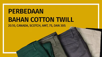 Apa itu bahan cotton Scott?