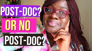 Should you do a postdoc in academia?