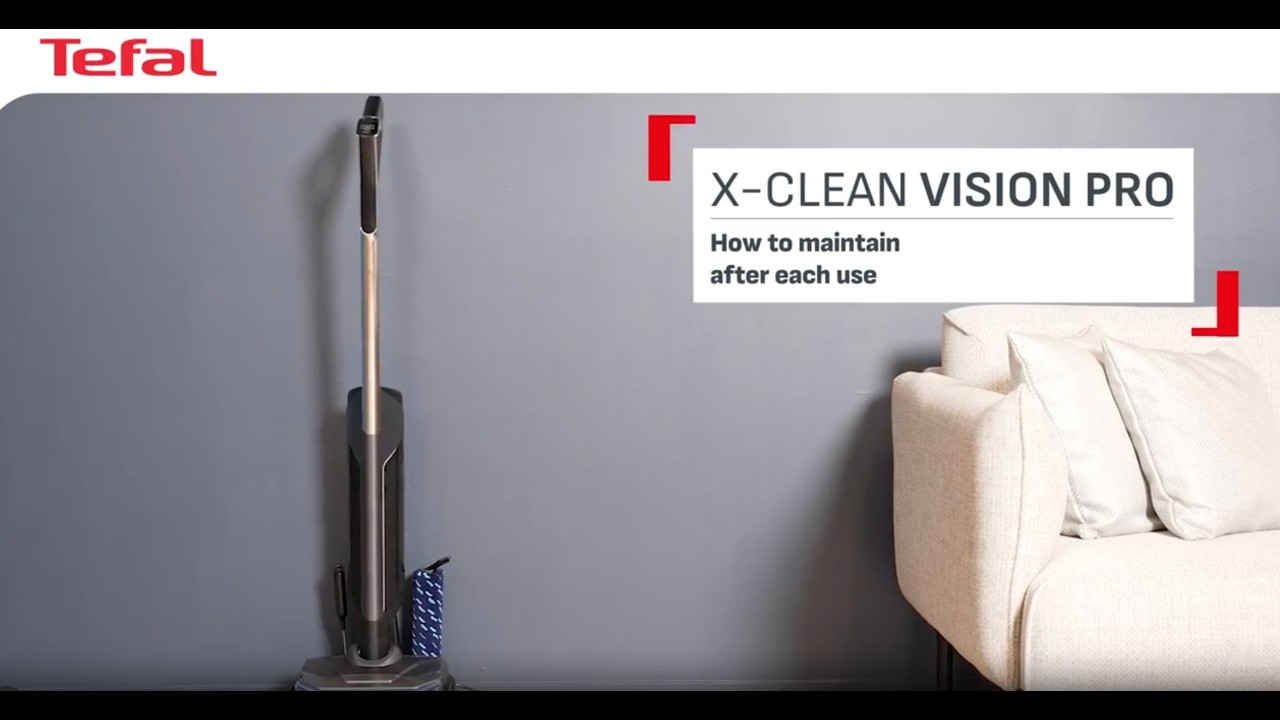 X-CLEAN VISION PRO - HOW TO MAINTAIN AFTER EACH USE