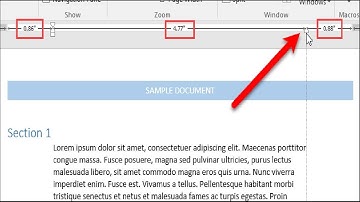 How to Get Detailed Measurements When Setting Indents and Tabs on the Ruler in Word