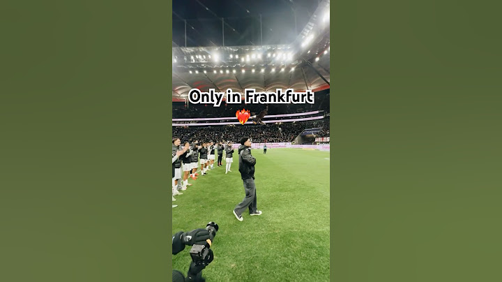 Omar Marmoush with our fans ❤️‍🔥Only in Frankfurt 🦅🥹