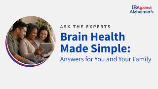 Brain Health Made Simple  LinkedIn Live Q&A for You and Your Family