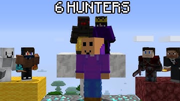 Minecraft Random Item Challenge VS 6 Hunters