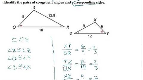 Ratios in Similar Polygons