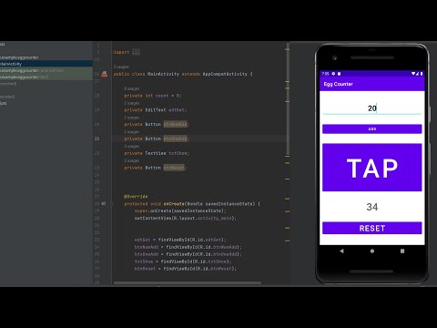 Effortless Egg Counting: Android Tutorial with Java Programming 🥚📱 #android  #appdevelopment