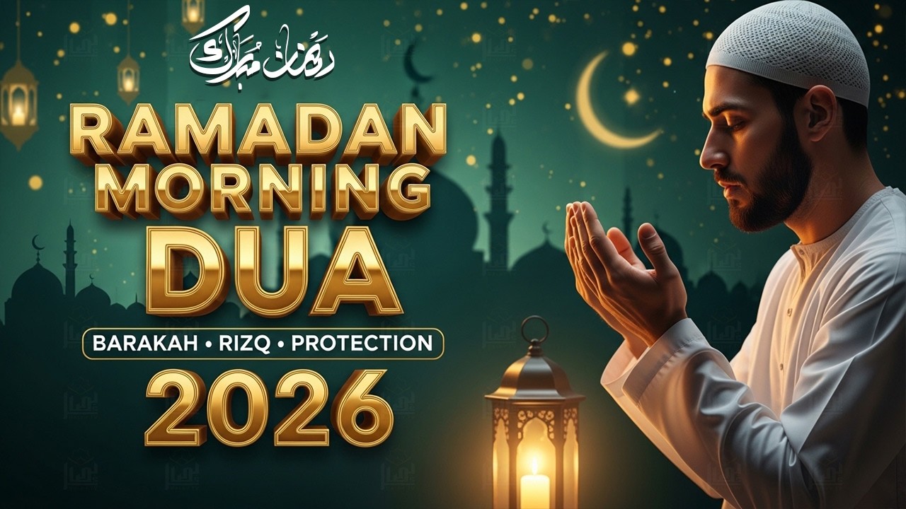 Start Your Ramadan Day With Barakah | Soothing Morning Dua (2026)