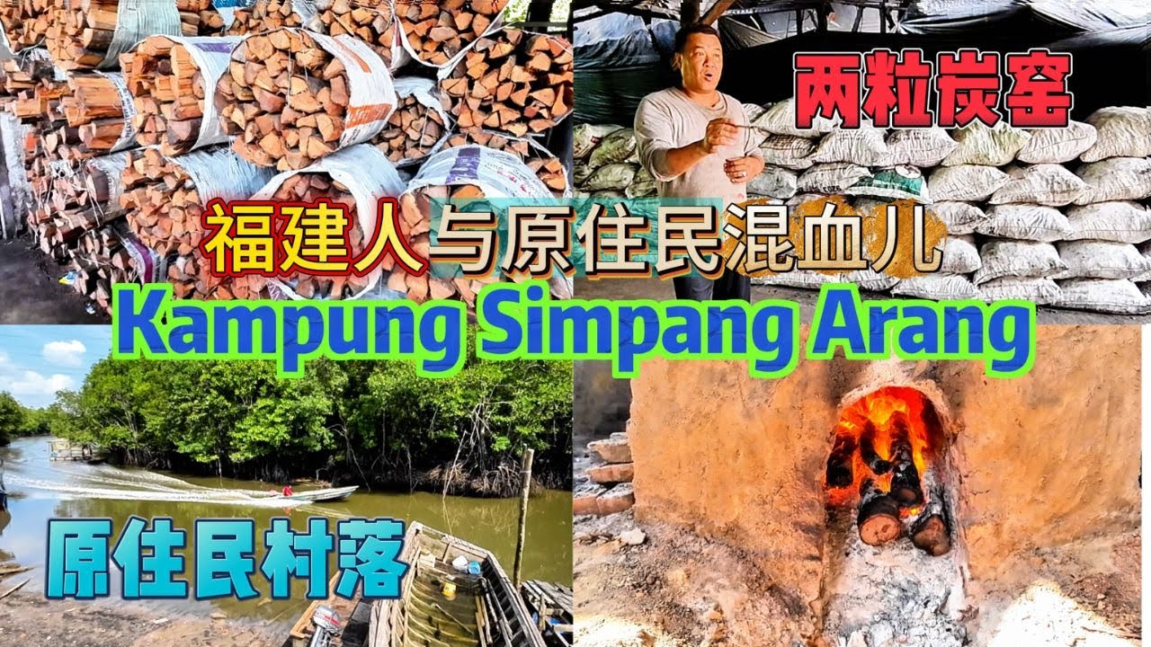 Kampung Orang Asli 炭窑渔村 / 一个只剩下不到二十个有华人血统的世外桃源/ 