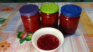 #Калина_протертая с сахаром (холодная заготовка). #Калина_протертая с сахаром (холодная заготовка).