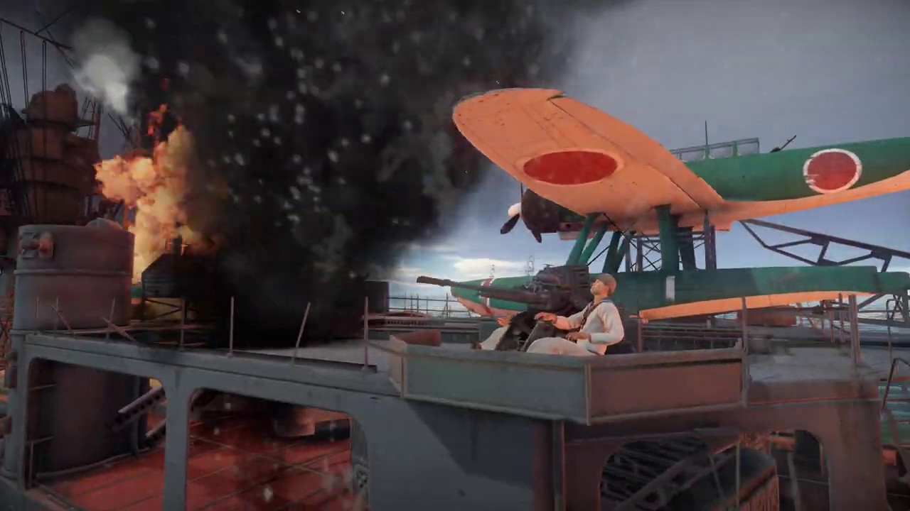 IJN Agano (阿賀野) : Closer Look/Cinematic ( War Thunder Naval Forces )