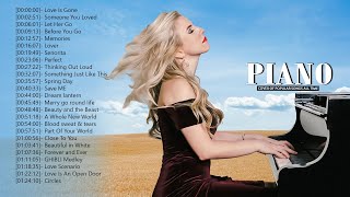 Top 30 Piano Covers of Popular Songs 2024 - Best Instrumental Music For Work, Study, Sleep