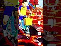 Messi, Ronaldo, and Haaland's Extreme Lava Bike Race! 🔥 #Haaland #Messi #Ronaldo