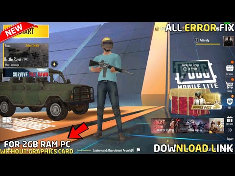 Download PUBG Mobile Lite For 2GB Ram Pc Without Graphic Card play Pubg mobile lite after ban  2021