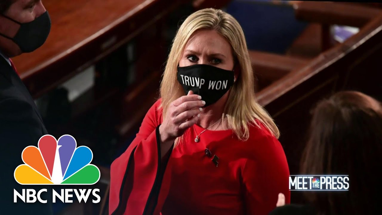 GOP Slow To Respond To Marjorie Taylor Greene's Conspiracy Theories And Attacks | Meet The Press