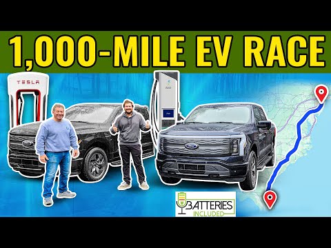 Inside The Race To Florida - Two Identical Trucks, Two Different Charge Networks