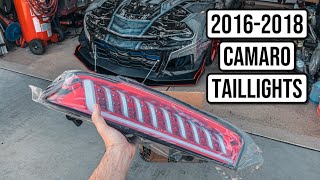 2016-2018 CUSTOM CAMARO TAILLIGHTS | WHAT DO YOU THINK OF THEM?