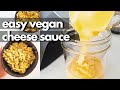 EASY VEGAN CHEESE SAUCE (for Mac & Cheese, Nachos & Whatever You Want)