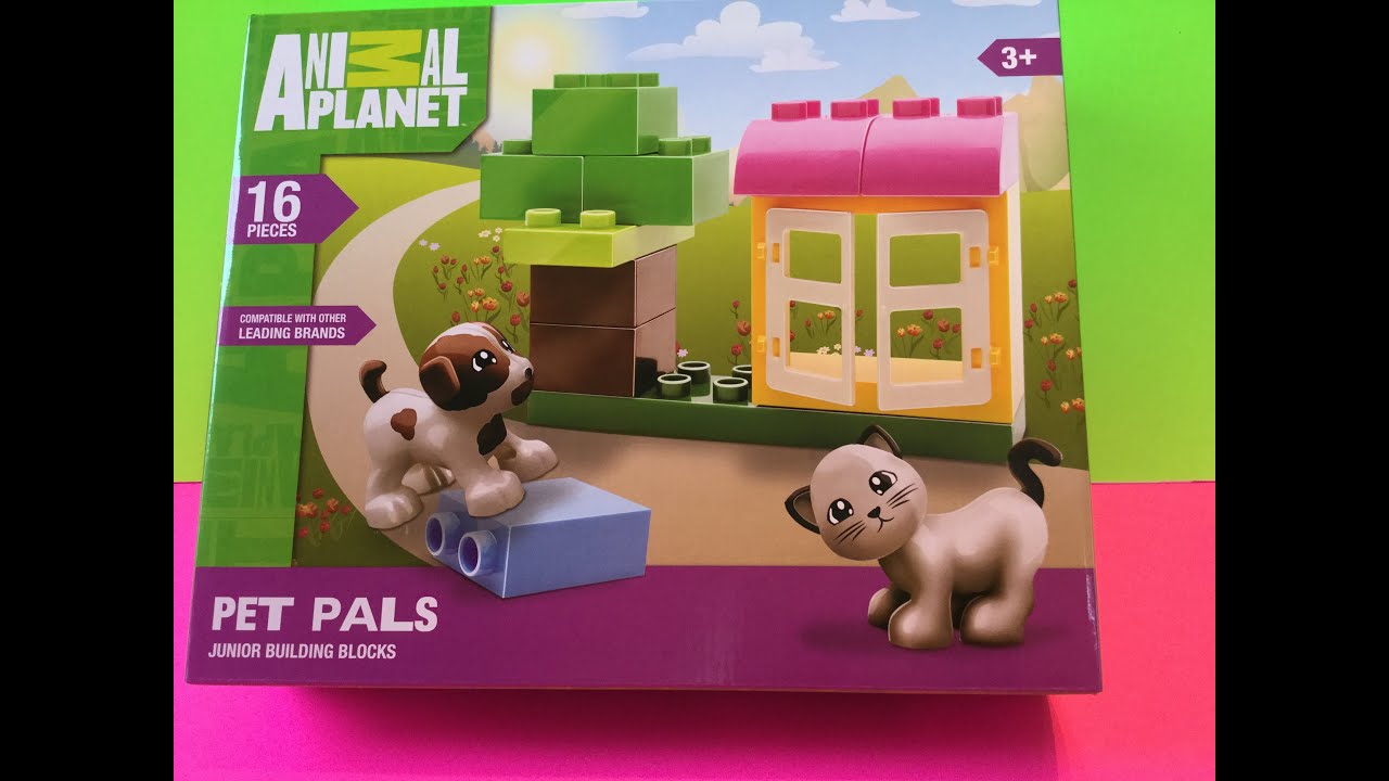 Unboxing Animal Pet Pals Building Set YouTube