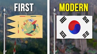 The First Flag Of The Country Vs Modern Historical Flags