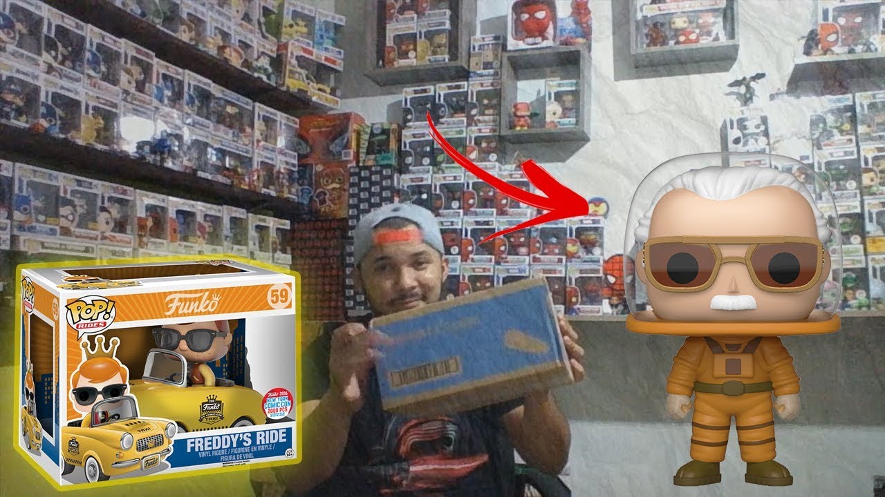 Llegada del FUNKO POP de Stan Lee de la NYCC 2019 - cover Freddy's RIDE
