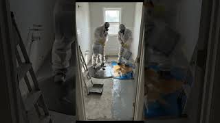 From Demolition to Luxury Bathroom in 24 Seconds 😱✨ #transformationjourney#USA#video#interiordesign