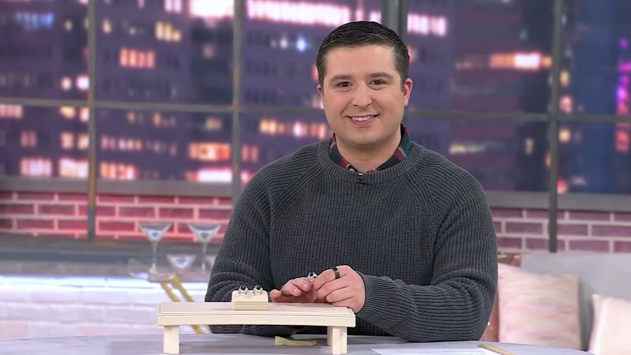 Affinity Gems Oval London Blue Topaz Ring, Sterling Silver on QVC