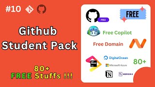 Github Student Pack | All Free 80+ Stuff  - Git and Github Nepali Tutorial - 10