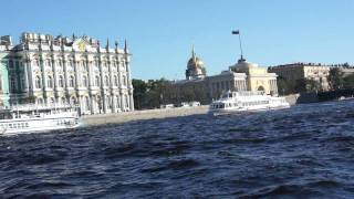 Tour of St. Petersburg in a Boat