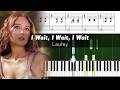 Laufey I Wait I Wait I Wait Accurate Piano Tutorial With Sheet Music mp3