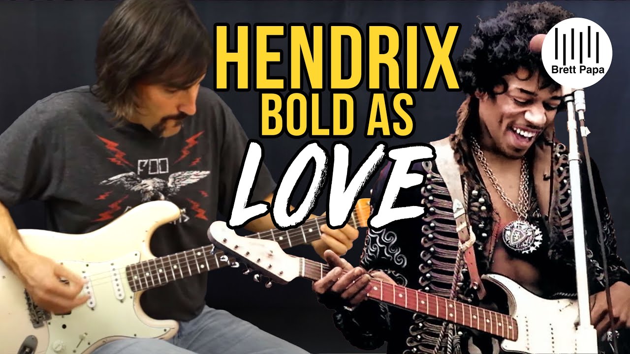 Jimi Hendrix Bold As Love Guitar Lesson Part 2 YouTube