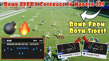 Bomb EVERY Coverage Using These Plays In Madden 22! | Spread HB Wk Part 1 |