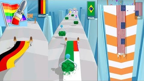 NOOB vs PRO vs HACKE - Flag     Painters #games#flagpainters #oggy