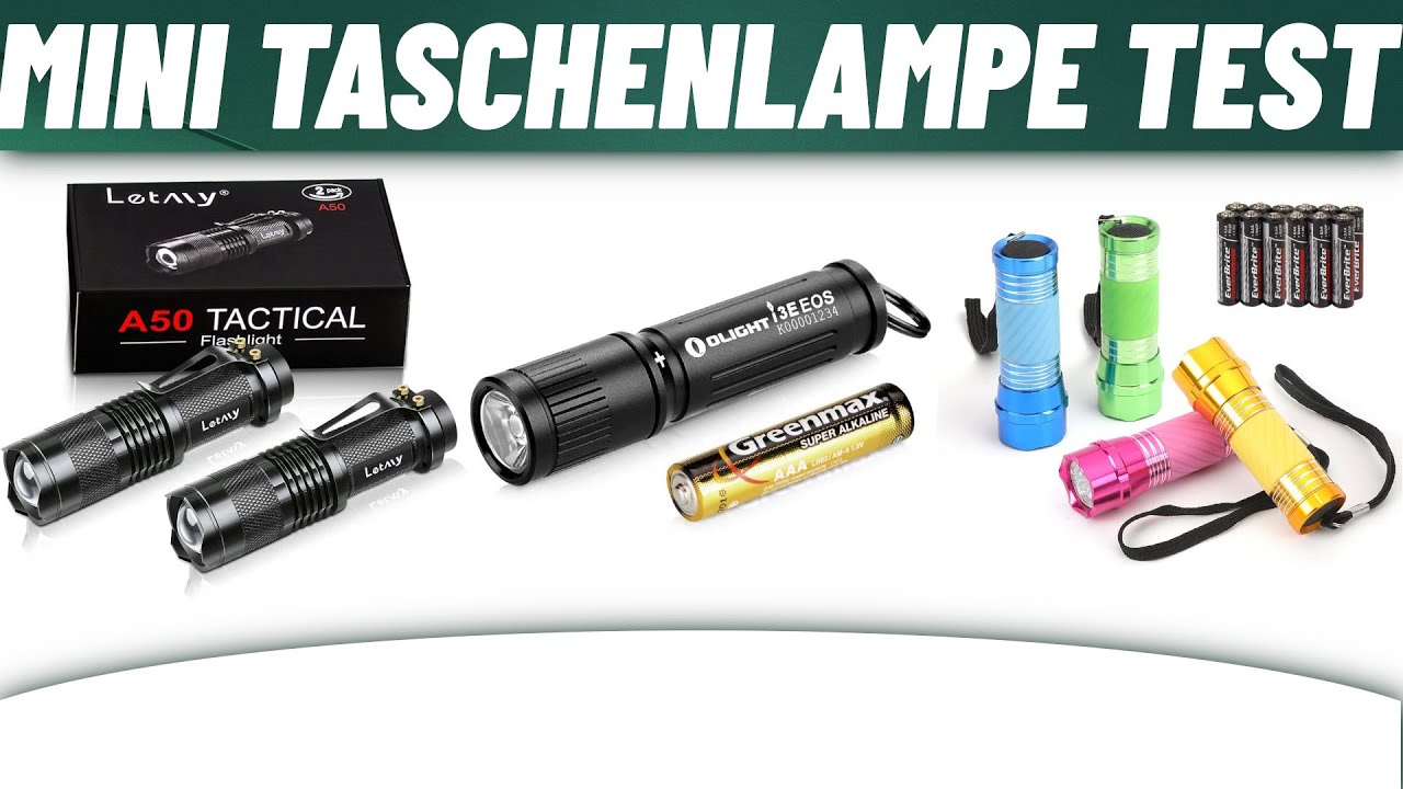 Mini Taschenlampe Test