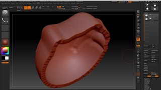 Zbrush Урок 8 (Как сделать оболочку в Zbrush) Zbrush Урок 8 (Как сделать оболочку в Zbrush)