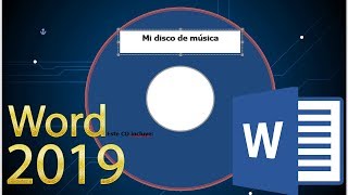 Como Crear Portada de Disco 💿 en Word 2019 - thptnganamst.edu.vn